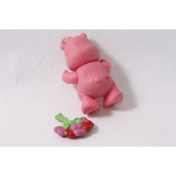 1983 Love A Lot Care Bear Poseable Figure - Etsy 1983 Care Bears Love-A-Lot Bear Poseable Figurine with Accessory ~ 260427-WH 03